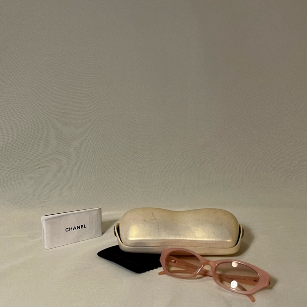 CHANEL Rectangular Glasses Made in Italy - Picture 8 of 9